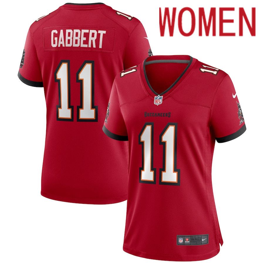 Women Tampa Bay Buccaneers #11 Blaine Gabbert Nike Red Game NFL Jersey->women nfl jersey->Women Jersey